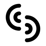 Misaligned Semicircle SVG Icon